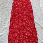 Erika Scarlet Floral Vintage Midi Dress Photo 5