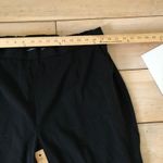 Briggs New York  EUC Women's Black Pinstripe Pull On Pants Size 24WS Photo 8