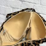 Newport News  One Piece Swimsuit Size 14 Bandeau Leopard Sequin Halter Photo 5