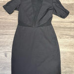 Lucca Couture  Classic Black Midi Dress Photo 0