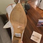 Buckle Beast Silver Glitter Heeled Boots Photo 4