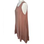 Dual Nature Sleeveless Mauve Pink Flowy Boho Midi Dress size M Tan Size M Photo 2