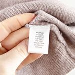 Evereve  Celine Short Sleeve Polo Pullover Sweater Caribou Brown Black Medium Photo 5