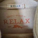 Tommy Bahama  Quarter Zip Coral Pink‎ Size XL 100% Cotton Photo 3