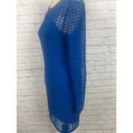 K. Jordan Blue Fitted Cocktail Dress Photo 9