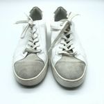 Vince  Womens Sneakers Low Top Lace Up Leather Whit Photo 1