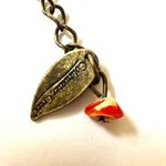 Coldwater Creek triple strand brown and orange statement necklace Photo 3