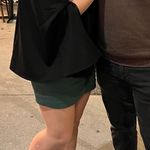 Anne Klein Cape Jacket Black Photo 1