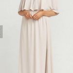 Show Me Your Mumu NWT Hacienda Maxi Dress SMALL Show Me The Ring Crisp beige Photo 4