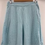 Madewell  Blue Heron‎ Pull-On Straight Leg Cropped Pants Sz 4 NEW Photo 3