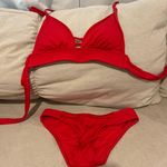 Target Red Triangle Bikini Set Photo 0