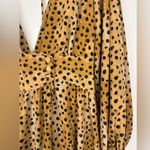 Free People Jayde Leopard Print Boho Maxi Dress Sz 4 Photo 4