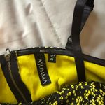 Black and Yellow Lace Bustier Top Size 2X Photo 4