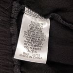 Umgee  Black Linen Blend Elastic Waistband & Drawstring Shorts W/ Pockets Small Photo 4