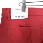 Loft Ann Taylor  Womans Coral Pink Straight Crop Pants Size 31/12 NWT Photo 7