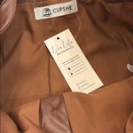Cupshe  Brown Vegan Leather Skirt Photo 2
