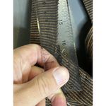 Handmade Woven Shoulder Bag Womens One Size Brown Boho Fringe Crossbody Tribal Photo 5