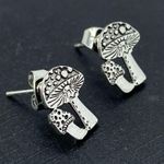 Woodland Mushroom Stud Earrings New Photo 3