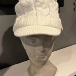 Adidas 🌷NWT  WHITE KNIT NEWSBOY HAT🌷 Photo 0