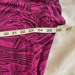Ellos Berry Fern Print Capsleeve Plus Top 22/24 Purple Size 1X Photo 6