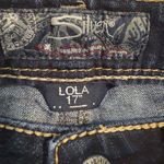 Silver Jeans Sliver Lola Dark Blue Boot Cut Jeans Photo 2