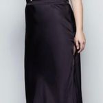 Good American NWT  Double Bias Satin Midi Skirt Photo 3