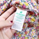 J.Crew • Band-collar ruffle-front shirt Liberty Libby floral print button down Photo 10