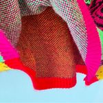 Betsey Johnson Vintage Iconic Betsy Johnson Punk Label Sweater 1980s Faith Hope Charity Bright Photo 6