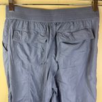 Daily Practice Women's Blue Parachute 80s Lightweight Pants Elastic Waist Medium Photo 9