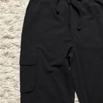 Shinestar  Black Casual Cargo Drawstring Jogger Size M Photo 3
