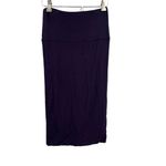 Charli London Pencil Skirt Black Plum Midi Stretch Jersey Palermo US 4 New Purple Photo 1