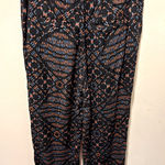 Free People  printed cropped pants Sz XS‎ Photo 0