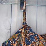 Madewell 100% silk cropped off the shoulder boho top Photo 8