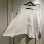 CP Shades  long sleeve asymmetrical hem linen blouse Photo 3