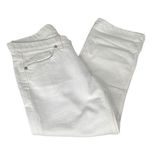 EXPRESS  X2 Denim Laboratory Capri Jeans White Size 4 Photo 0