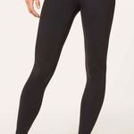 Lululemon Black Wonder Under Low Rise Leggings Photo 0