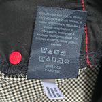 Tommy Hilfiger ‎ Womens Black White Houndstooth Stretchy Knit Dress Pants Photo 9