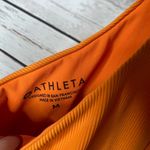 Athleta 🌱 Orange One piece Swimsuit Size M Photo 5