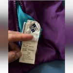Columbia Vintage Women’s Jacket Purple Reversible‎ Radial Sleeve Zip Front Sz L Photo 8