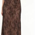 NWT Rumored Victorian Midi Dress Black Chantilly Wedding Holiday Lacy Size S Photo 3
