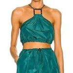 STAUD  Oleandri Top - teal/turquoise crop top Photo 0