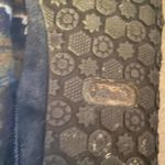 Taos Navy Sweater Knit Camping Outdoor Granola Preppy Suede Cabin Boots Size 7 Photo 6