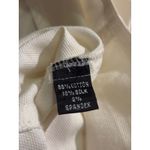 Ellen Tracy Cream Silk Blend Button Up Shirt Top Women Size 8 Long Sleeve Photo 5