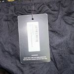 Pretty Little Thing NWT Black Jersey One Strap Bodysuit Photo 2