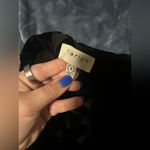 Anthropologie  Harlyn Sienna Black Floral Velvet Pants Photo 7