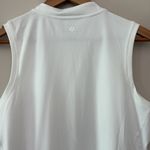 Danskin New  Golf Active Dress Sleeveless 1/4 Zip Moisture Wicking White Size XL Photo 8