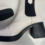 Nasty Gal  Faux Leather High Platform Chelsea Boots Size 10 Photo 5