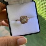 10k Rose Gold Diamond Ring Photo 0