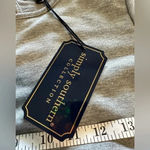 Simply Southern  Dress Size Small Gray Ruffle Sleeves NWT Photo 2