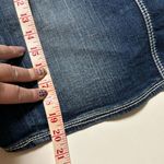 Silver Jeans  Blake Denim Mini Skirt Size 29 Slit Back Western Y2K Photo 5